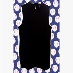 Black straight dress